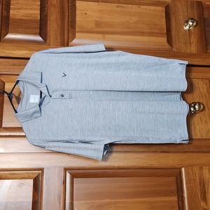 Callaway men's large opti dry gray polo